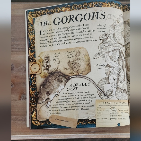 🐉 The Fantastical World of Beasts Book – Mythical Creatures, Very Good - Picture 10 of 15